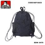 BEN DAVIS ベンデイビス ナップサック  黒  リップストップ  レディース メンズ  CODE NAP SACK BDW-8470 爆買