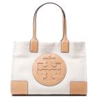 Tory Burch トリーバーチ ELLA MINI TOTE エラ ミニ トートバッグ 45208 キャンバス ナチュラル ベージュ