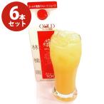 青森 りんごジュース 100%ストレート果汁 1000g×6本セット 林檎園 国産 紙パック ギフト GOLD農園