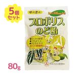 プロポリスのど飴 80g×5袋セット 1粒