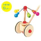 SELECTA selector фирма рука вдавлено .*me Lee go- Land деревянная игрушка из дерева игрушка ручная тележка младенец 