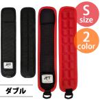 減圧ベルト ダブル Sサイズ ブラック レッド ショルダーパッド ランドセル 子供用 ショルダーベルト 負担軽減 滑り止め 肩掛け 付け替え 新学期 入学祝 小学生