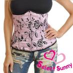 Yahoo! Yahoo!ショッピング(ヤフー ショッピング)アンダーバストコルセット　ウエストマーク　花柄　S〜XLサイズ　バストレス 2704a（2704a）