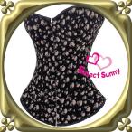 Yahoo! Yahoo!ショッピング(ヤフー ショッピング)セクシーコルセット　ビスチェ　ドクロ柄　編み上げ　セクシーランジェリー k2769（k2769）