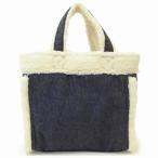【並行輸入品】LeSportsac レスポートサック Denim Sherpa Collection デニム シェルパ ランチ ミニ サブバッグ トートバッグ リバーシブル  C25WRAP n250903