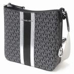 ショッピングマイケルコース MICHAEL KORS マイケルコース アウトレット ジェット セット トラベル スモール シグネチャー メッセンジャー ショルダーバッグ 35F4STVC5V BLACK n250106