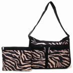 【並行輸入品】LeSportsac レスポートサック ショルダーバッグ DELUXE EVERYDAY BAG ポーチ付 ラフィアゼブラ 7507 RFFZBR n251112