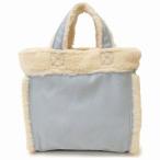 【並行輸入品】≪訳アリ≫LeSportsac レスポートサック バッグ  デニム シェルパ ランチ トート ミニ サブバッグ トートバッグ リバーシブル  n250903