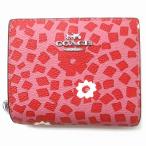 ショッピングコーチ 財布 【並行輸入品】コーチ 財布 COACH アウトレット コーチ スナップウォレット フラワープリント 花柄 二つ折り財布 CBO75SVPMC n250903