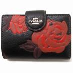 ショッピングコーチ 財布 【並行輸入品】コーチ 財布 COACH アウトレット ミディアム コーナー ジップ ウォレット フローラル プリント 花柄 二つ折り財布 CCL63 IMYEM n251215