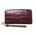 ショッピングコーチ 財布 【並行輸入品】コーチ レザー財布 COACH アウトレット ロング ジップ アラウンド ウォレット クロコダイル エンボスド レザー 長財布 CT083IMORX n251215