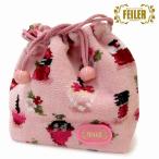【並行輸入品】FEILER フェイラー 巾着バッグポーチ 限定商品　フレグランスローズ　ピンク  n251215