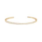 SHASHI（シャシ）ブレスレット Baby Bianca Cuff Gold