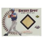 MLB レンジャーズ イバン・ロドリゲス 2001 ゲームユーズド バット カード アッパーデック/Upper Deck レアアイテム