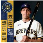 クリスチャン・イエリッチ カレンダー メジャーリーグ MLB ブリュワーズ 2021年版 プレーヤー 壁掛け ポスターインテリア Turner