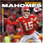 パトリック・マホームズ カレンダー NFL チーフス 2021年版 プレーヤー 壁掛け ポスターインテリア Turner