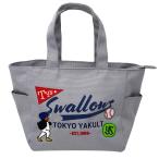 Yahoo! Yahoo!ショッピング(ヤフー ショッピング)つば九郎 東京ヤクルトスワローズ グッズ トートバック ワッペン ミニトート TYS グレー