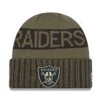 NFL Raider s вязаная шапка [ иностранная модель ] sa route Salute tu сервис 2025 Knit Hat New Era /New Era оливковый 