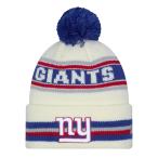 NFLja Ian tsu вязаная шапка [ иностранная модель ] боковой линия 2025 Sport Cuffed Pom Knit Hat New Era /New Era Ivory