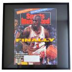 NBA ブルズ マイケル・ジョーダン フォトフレーム Photo Frame in Sports Illustrated 1991/6/3