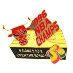 NBAbruz1996 NBA Champion память значок bruzVS super Sonic s4 игра -тактный u2 PSG редкость item 