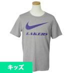 NBA レイカーズ スウッシュ チーム Tシャツ キッズ ナイキ/Nike グレー【OCSL】