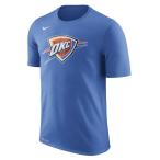 NBA Tシャツ サンダー 半袖 ドライフィット コットン ロゴ ナイキ/Nike ブルー トレーニング特集【OCSL】