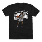 NBA Tシャツ スパーズ ラマーカス・オルドリッジ プレーヤー アート ポストアップ 500Level ブラック【OCSL】