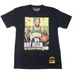 NBA Tシャツ レイ・アレン シアトル・スーパーソニックス スラムマガジン カバー ミッチェル＆ネス/Mitchell &amp; Ness ブラック【OCSL】2203MN特集