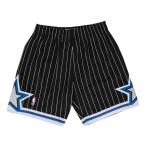 NBA オーランド・マジック ショートパンツ/ショーツ スウィングマン ハーフパンツ バスパン ミッチェル＆ネス/Mitchell & Ness ブラック トレーニング特集