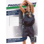 NBA ダーク・ノビツキー ダラス・マーベリックス トレーディングカード 2010-11 Donruss Production Line Materials Card Panini