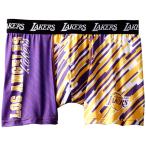 レイカーズ ボクサーパンツ NBA アンダーウェア ワードマーク ボクサーブリーフ KLEW