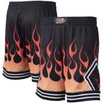 シカゴ・ブルズ ショーツ NBA 1997/98 Flames Swingman Shorts ハー ...