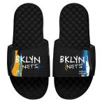 NBA サンダル ブルックリン・ネッツ 2020/21シティエディション Jersey Slide Sandals シューズ アイスライド ISlide ブラック