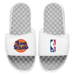 NBA NBA Official Logo サンダル スペースジャム2 Space Jam 2 Galaxy Slide Sandals ルーニーチューンズ ISlide ホワイト