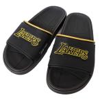 NBA レイカーズ サンダル/シューズ Wordmark Slide Sandals Rider ブラック