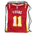 Yahoo! Yahoo!ショッピング(ヤフー ショッピング)NBA トレイ・ヤング アトランタ・ホークス ナップサック ドローストリングス バックパック Forever Collectibles レッド