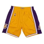 NBA レイカーズ ショートパンツ スウィングマンショーツ 2009-10 ミッチェル＆ネス/Mitchell &amp; Ness LightGold/Purple