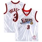 NBAa Len * Aiba -son76ers автограф автограф Platinum 2000-2001 75 годовщина swing man джерси Mitchell &nes/Mitchell &amp; Ness