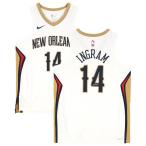 NBA бренд n* in грамм пеликан z автограф автограф 2022-23 Associe -shon swing man джерси Nike /Nike белый 
