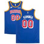 NBA Jonathan *kminga Warrior z автограф автограф 2021-22 Year 0 swing man джерси spo nsa- patch Nike /Nike Royal 
