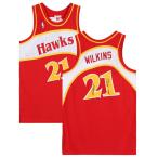 NBAdo Mini k* Will gold sa тигр nta* Hawk s автограф автограф 1986 swing man джерси Mitchell &nes/Mitchell &amp; Ness красный 