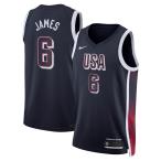  Revlon *je-mz America представитель форма USA баскетбол 2024 swing man джерси Nike /Nike темно-синий 