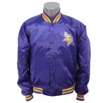 NFL куртка с логотипом bai King s подлинный атлас жакет Chalk Line лиловый редкость item [OCSL]