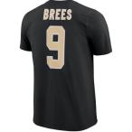 NFL ドリュー・ブリーズ セインツ Tシャツ プレーヤー ロゴ ナイキ/Nike ブラック BQ1369-010
