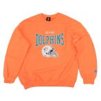 NFL Dolphin z спортивная фуфайка / футболка Crewneck Sweat orange 