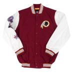 NFL куртка красный Skins G-III dark red wine белый мужской длинный рукав внешний 1 пункт предмет неиспользуемый товар 2212fsg