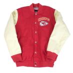 NFL куртка chief s красный слоновая кость мужской длинный рукав внешний жакет 