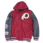 NFL куртка красный Skins G-III dark red wine серый мужской длинный рукав жакет 3 Time Super Bowl Champions Brass Jacket 2212fsg