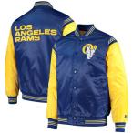 NFL Ram z жакет атлас жакет Enforcer Varsity Jacket жакет STARTER Royal Gold 2212fsg